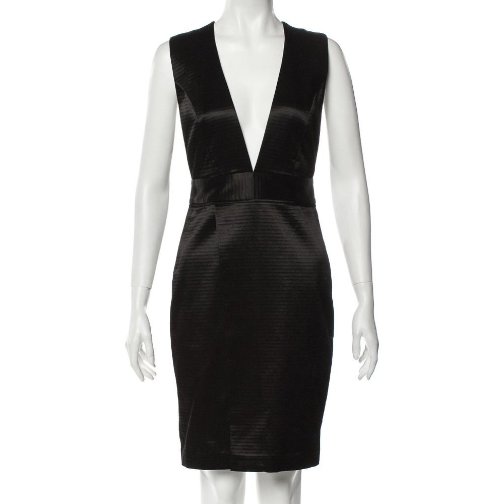 Olivier Theyskens Theory Black Cocktail Dress | Size 2